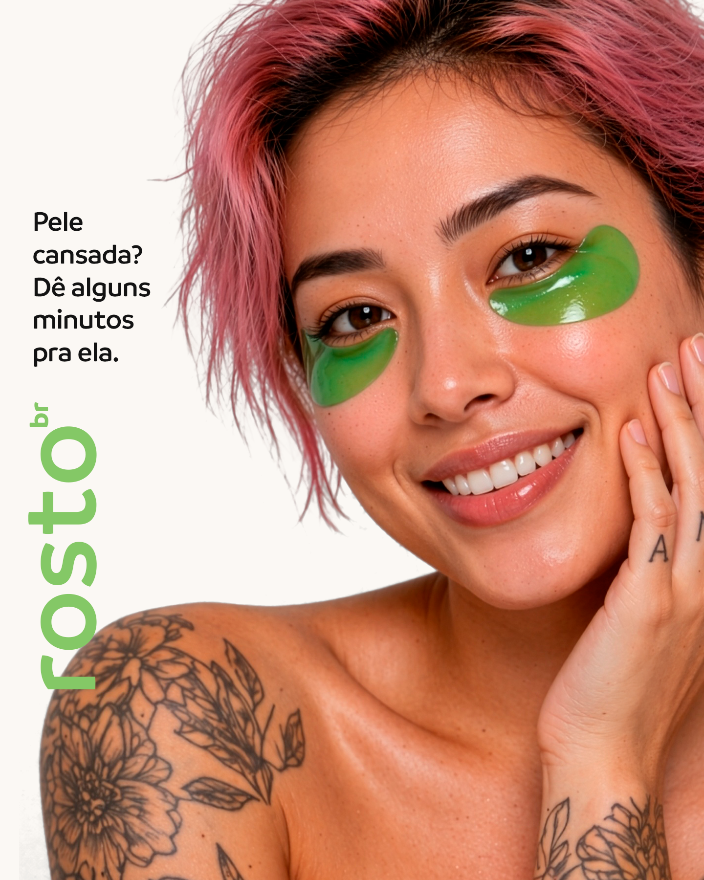 Peça de anúncio 1 da Rosto Brasil