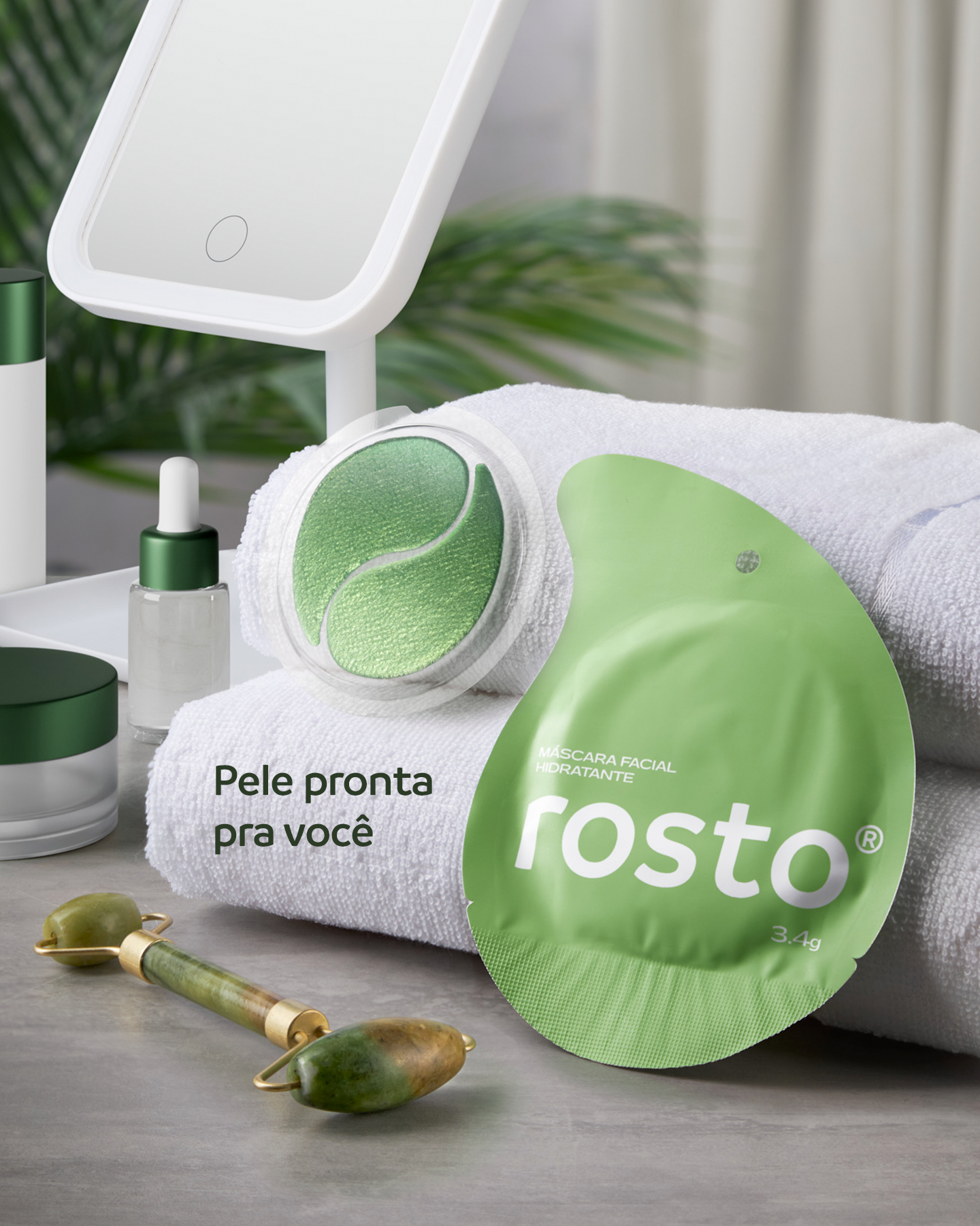 Peça de anúncio 3 da Rosto Brasil